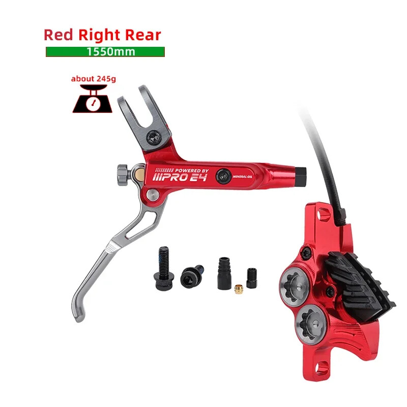 Mountain Bike Hydraulic Brake 800/1550mm Front Rear Brake Cooling Oil Pressure