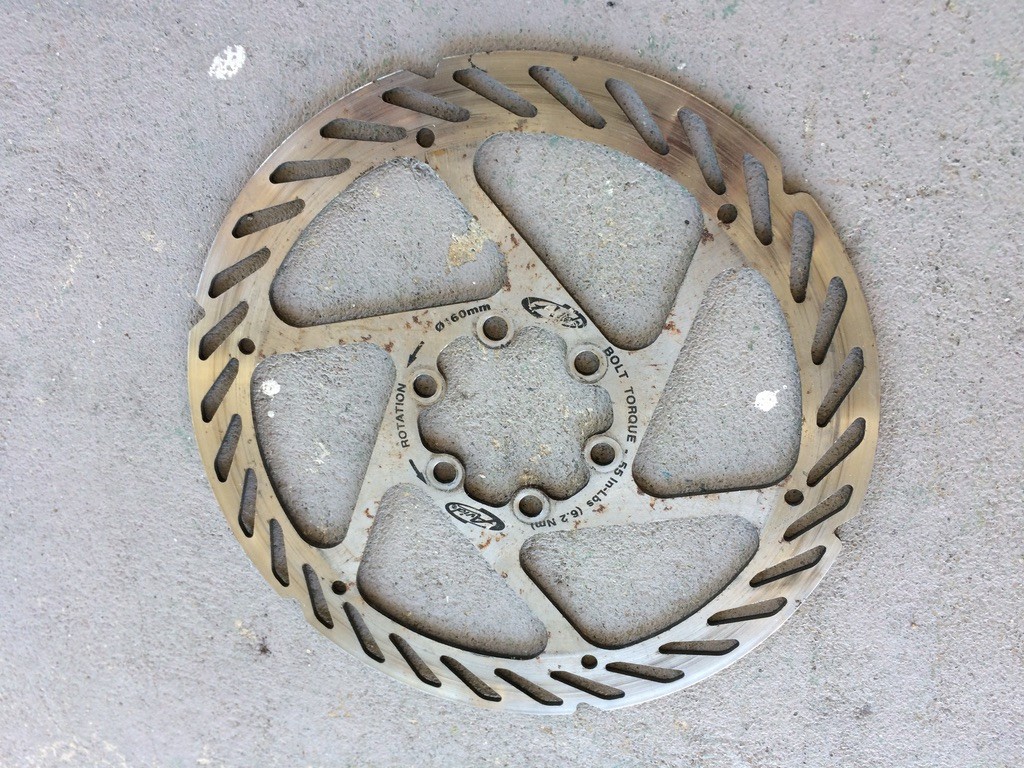 Avid G2CS Disc Brake Rotor 185mm 6 Bolt Silver MTB Road Bike