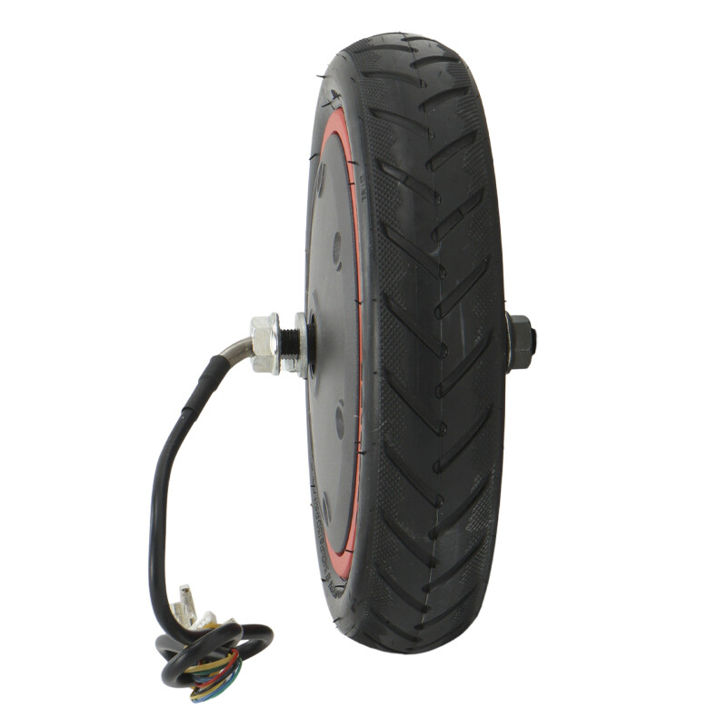 350W Front Motor Wheel Solid Tyre Assembly for Xiaomi M365Pro Electric Scooter