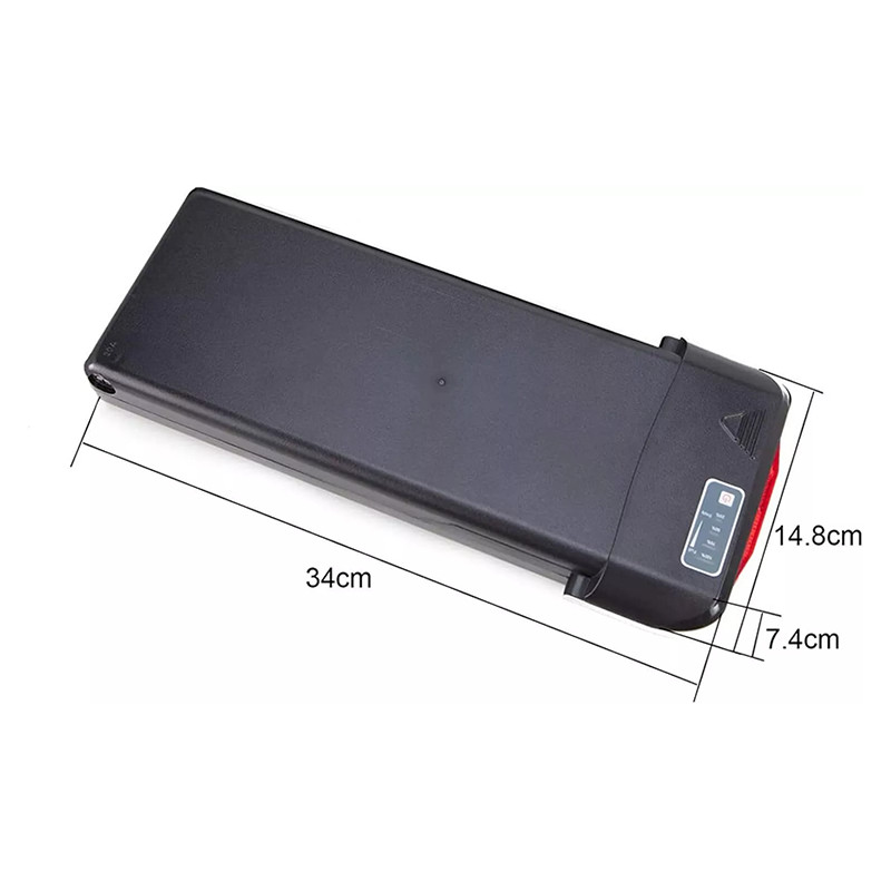 for Evelo Compass Adult ebike tricycle battery pack 48v 10.5ah Rear rack battery