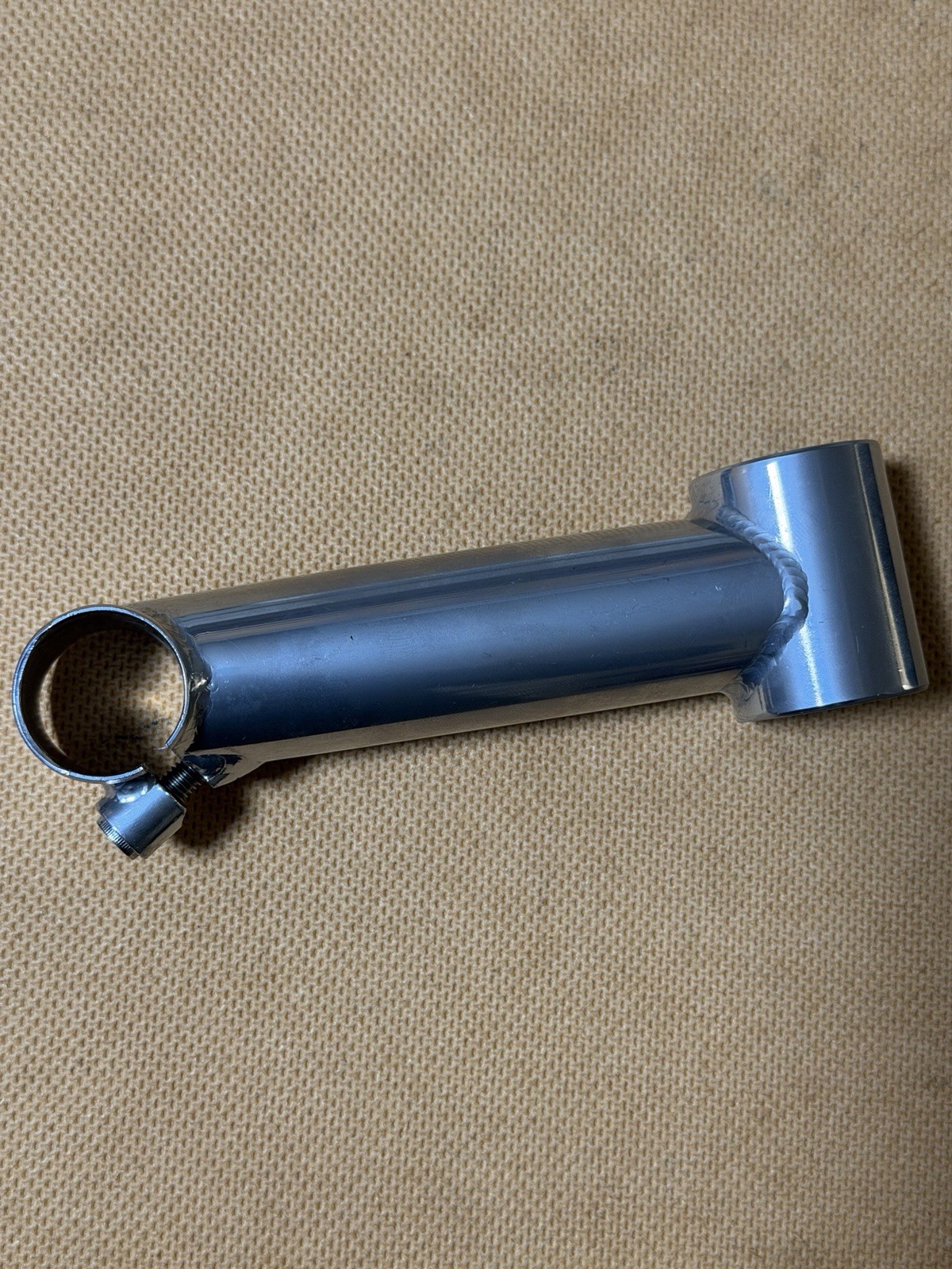 Vintage 1990s Steel Threadless Stem – 1 1/4″ Steerer, 125mm, 25.4mm Clamp