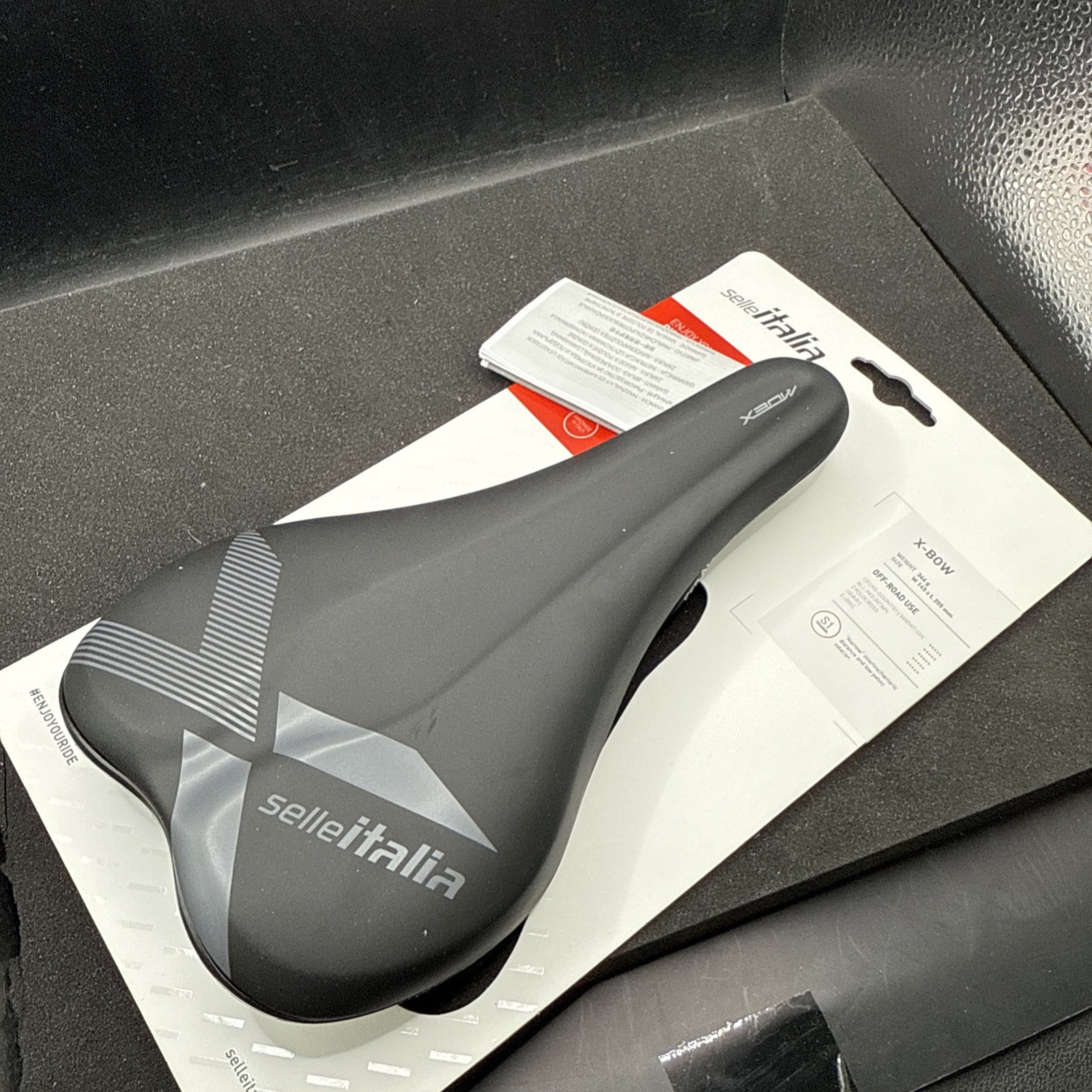 Selle Italia X-bow S1 Off-road Cycling Saddle Seat 145 Mm Alloy rails (9419-65)