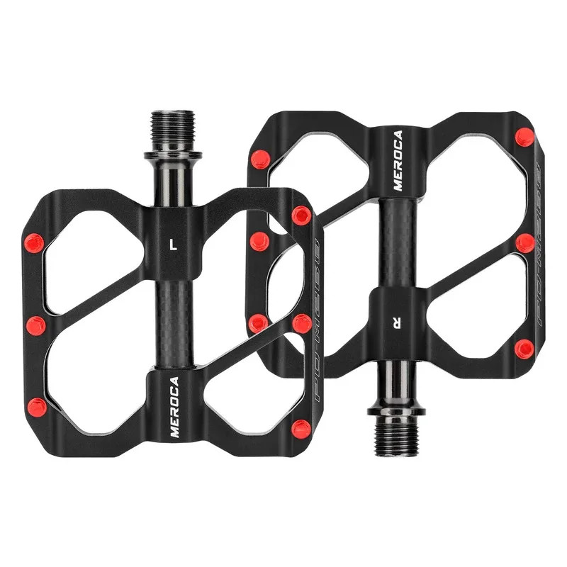 Ultralight MTB Road Bicycle Pedal 3pcs Sealed Bearing Dustproof Anti-slip Pedal