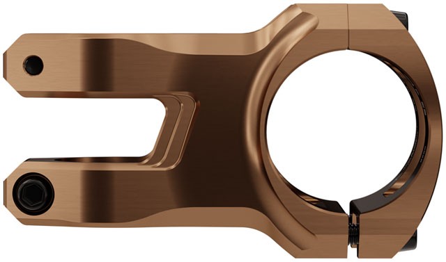 RaceFace Turbine Stem – 50mm, 35mm Clamp, +/-0, 1 1/8″, Kashmoney Gold
