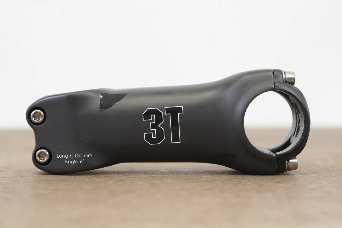 3T ARX LTD 100mm ±6 Degree Carbon Road Stem 117g 1 1/8″ 31.8mm
