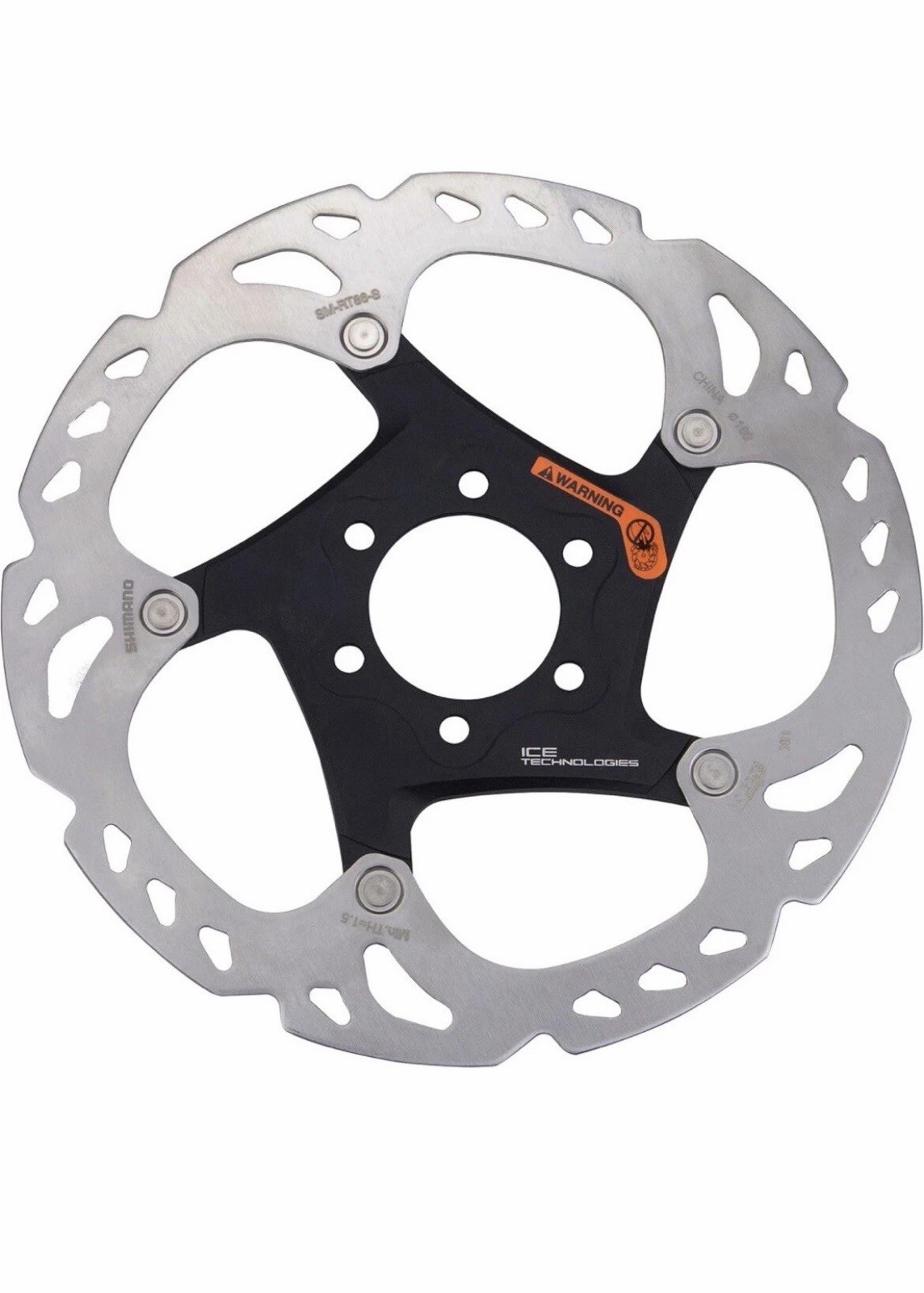 SHIMANO 6 Bolt Disc Rotors SM-RT76M2 180mm for Mountain Bike MTB Road Racing Bik