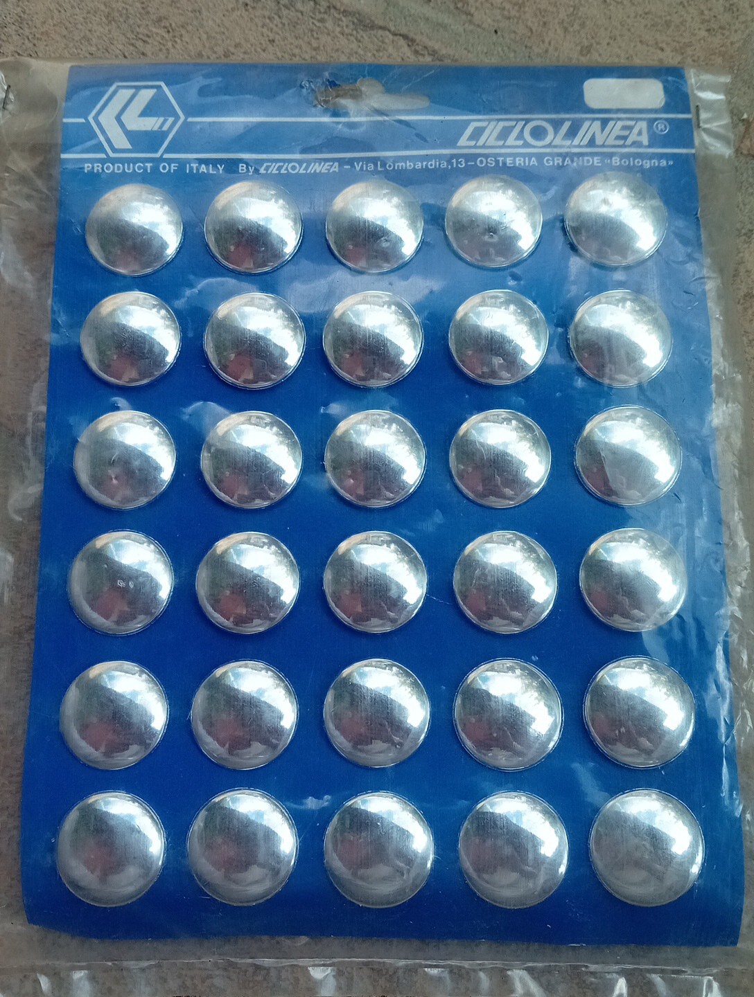 Cyclolinea Chrome Handlebar Caps 15 Pairs Colnago Bianchi Cinelli De Rosa Nib N