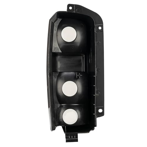 1 Pair Red Smoked Lens Tail Lights Compatible with 97-01 Jeep Cherokee