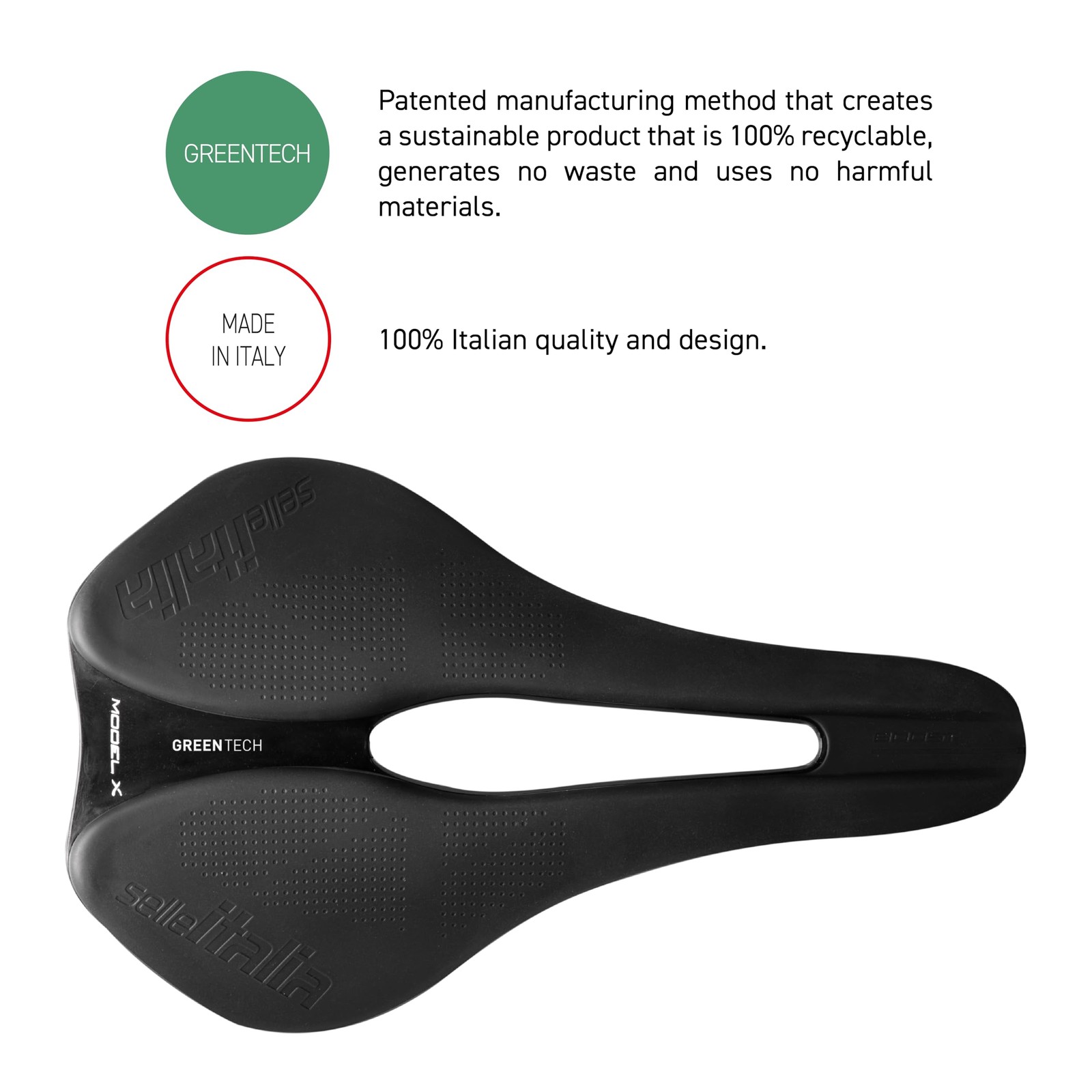 Selle Italia Model X Saddle 245 X 145 Unisex 299G Grey 245 X 145Mm 064A521Rec003