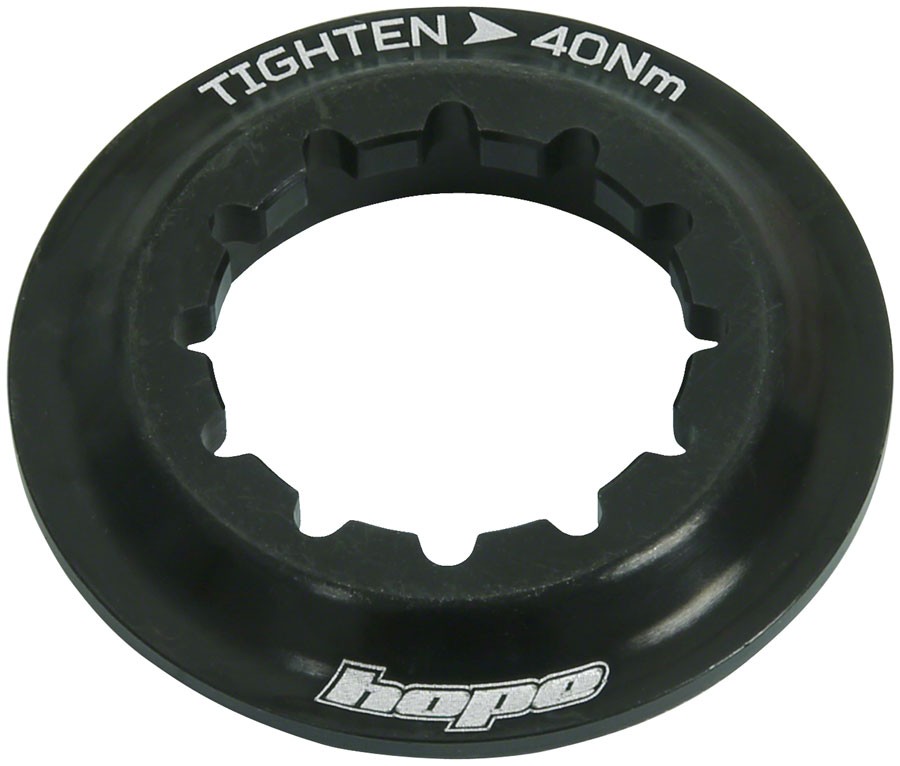 Hope Center Lock Disc Lockring – Black