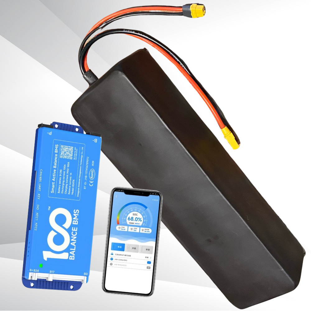 52v 16-20ah Bluetooth BMS Li-ion eBike Battery