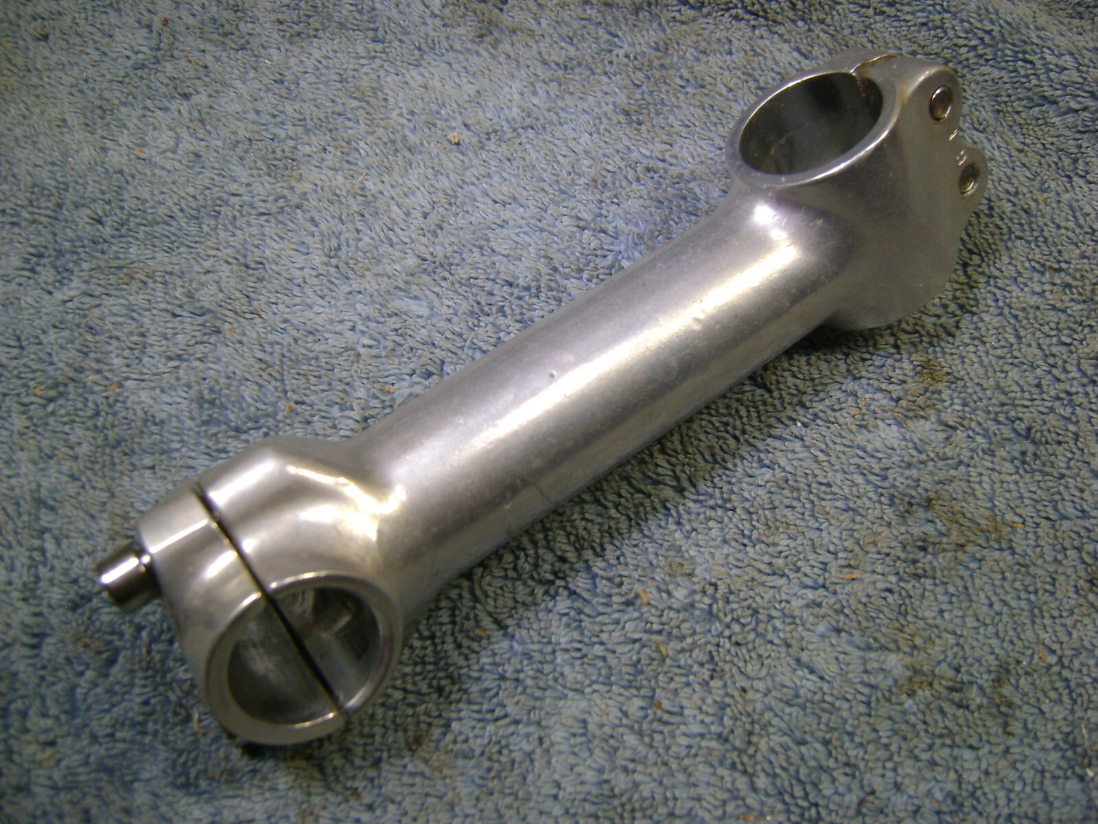 used 125mm bicycle handlebar stem to fit 28.6m.m. steerer 25.4mm bar