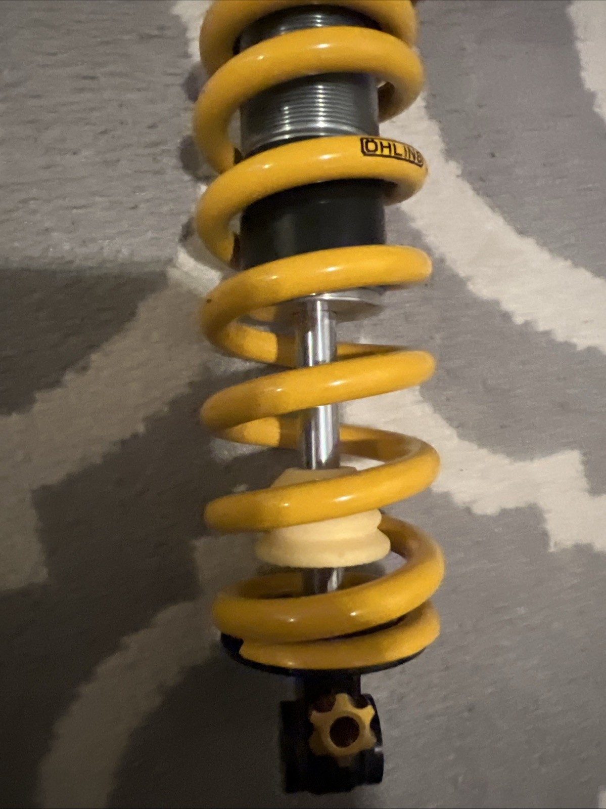 Ohlins TTX Rear MTB Coil Spring Shock Yellow Gold Fit Specalized