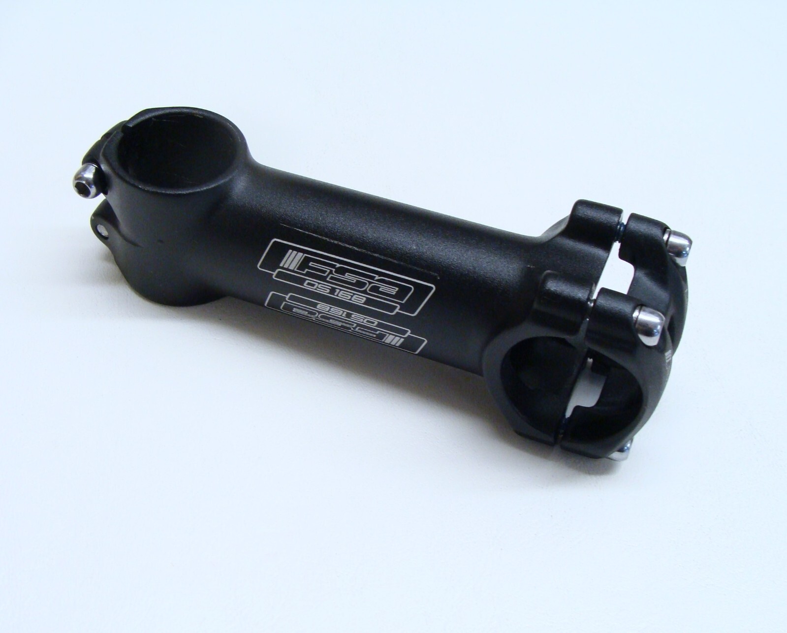 ~ Nice FSA OS 168 Threadless Alloy Bicycle Stem 110mm 31.8 , +/- 6° Black ~
