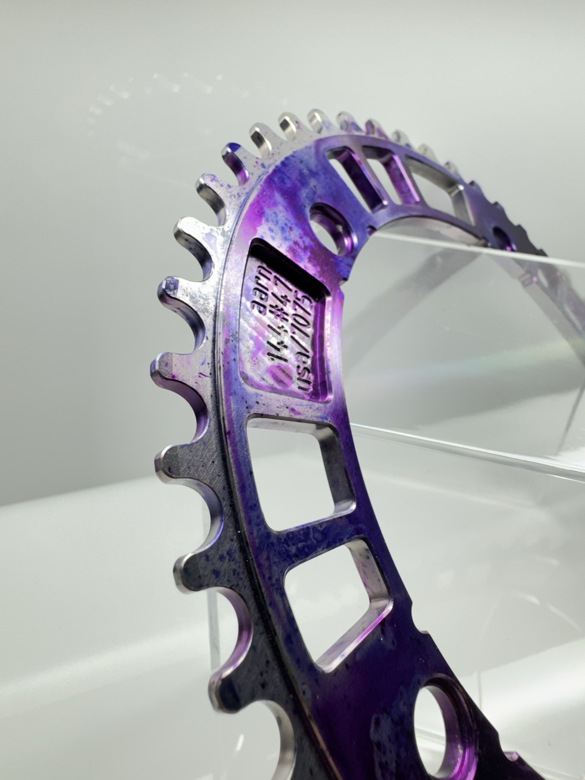 AARN x Retrogression / 144BCD 47T limited run edition 44RN track pista chainring
