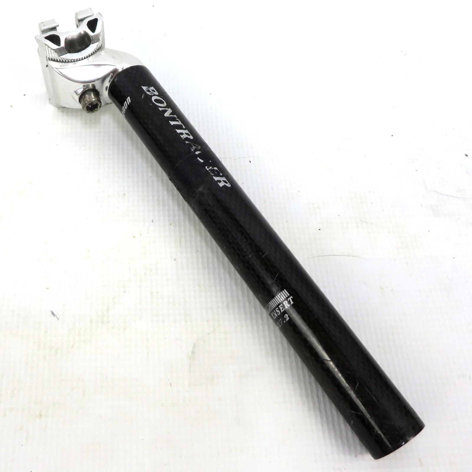 BONTRAGER CARBON SEATPOST 267mm Length 27.2mm Diameter 202g Black Aluminum