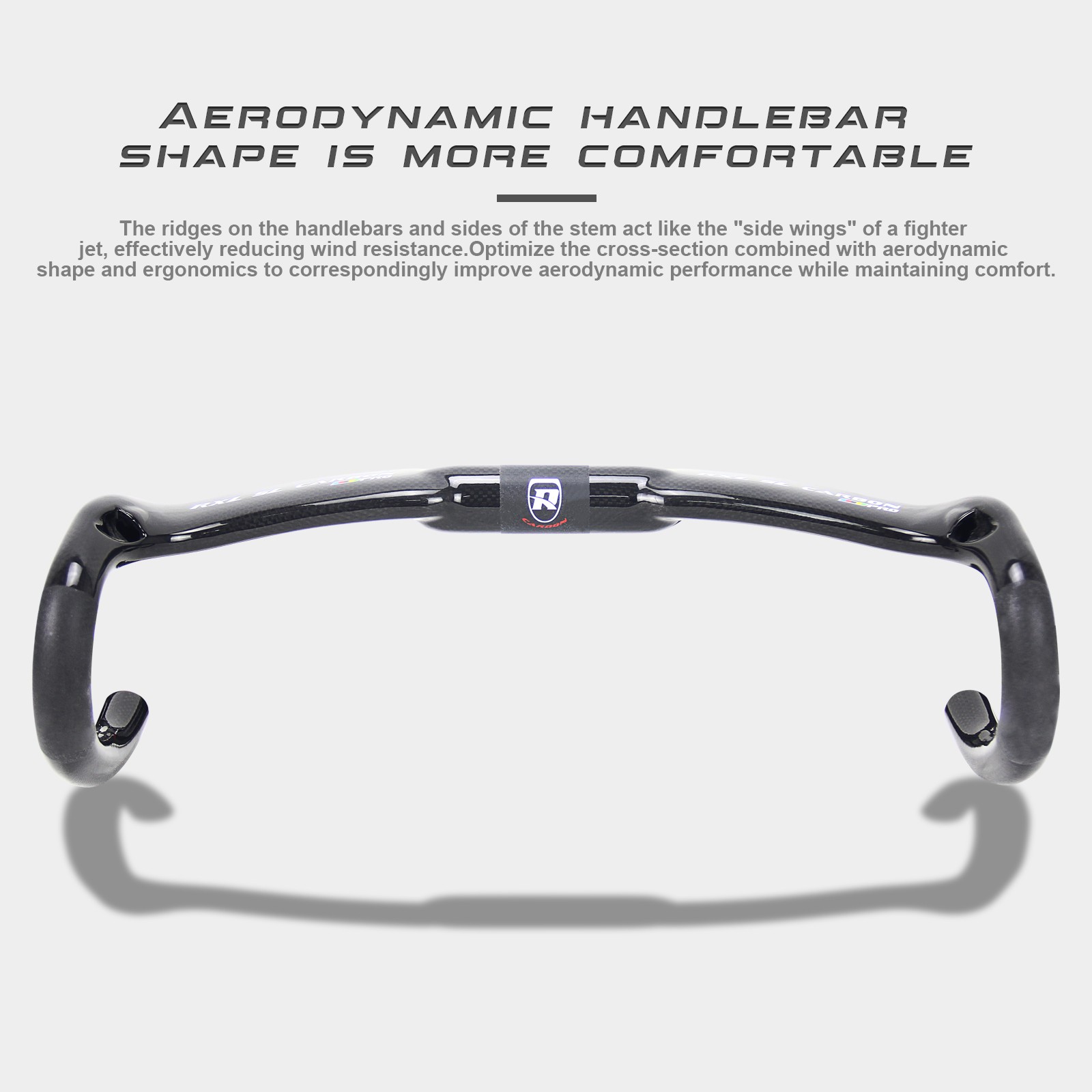 Carbon Drop Handle Bar Road Bike Bicycle Handlebars 31.8 Cycling 3K Matte/Glossy