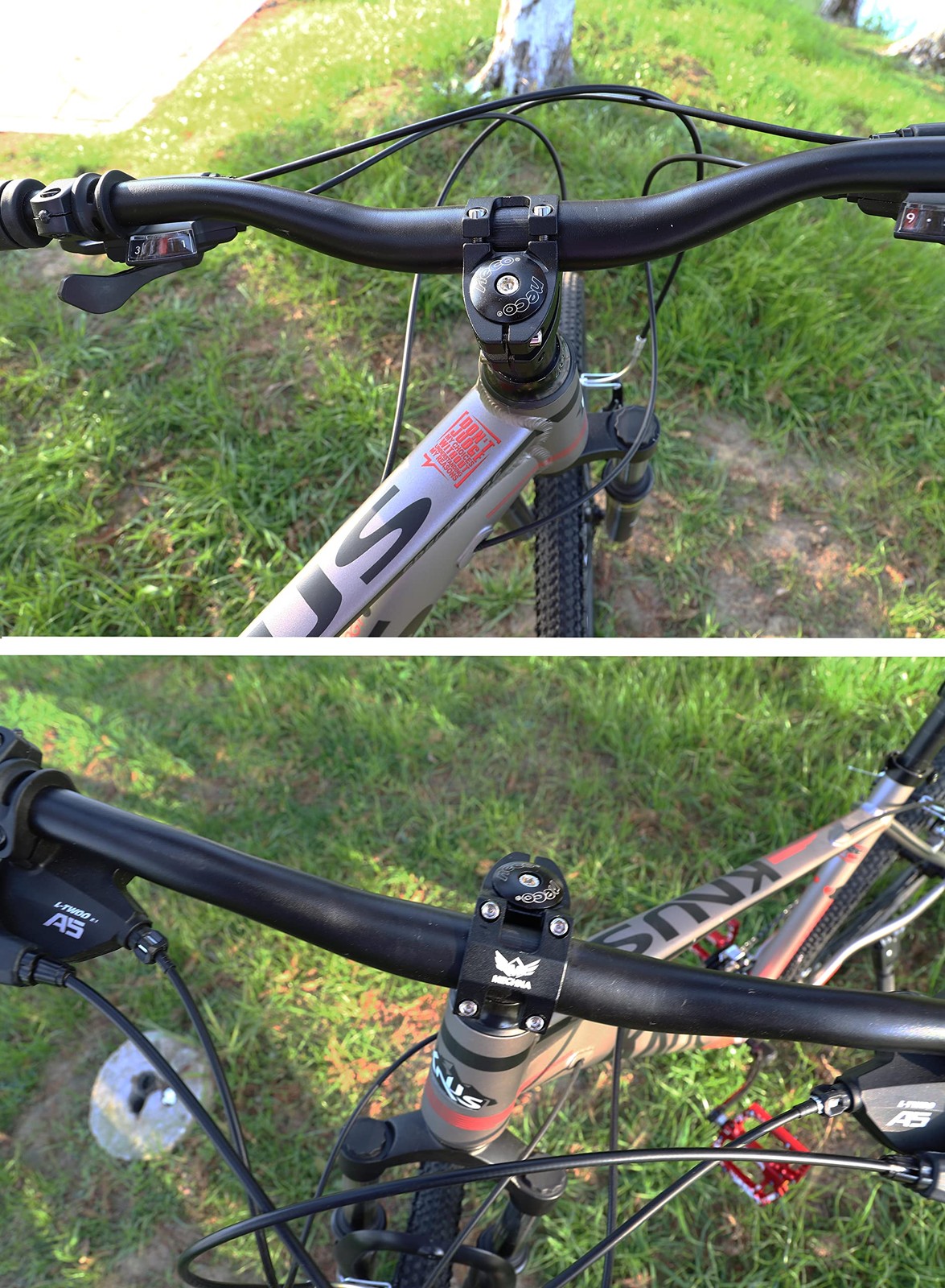MEGHNA Bike Short Stem φ25.4mm Handlebar 35mm Length Aluminium φ 25.4 mm