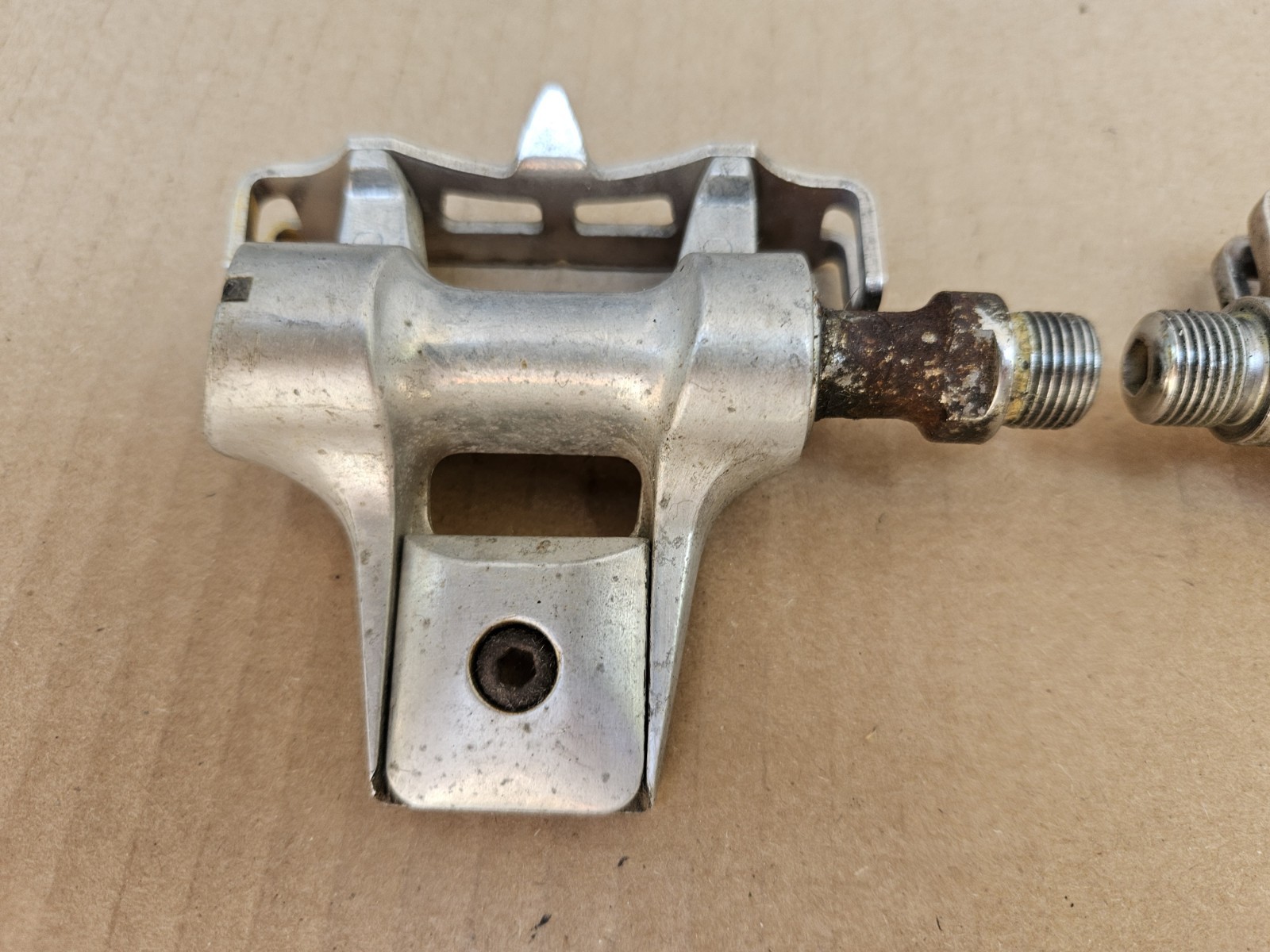 Vintage MKS Esquartz 107 Road Bike Platform Pedals Left Right Set 9/16″ Japan