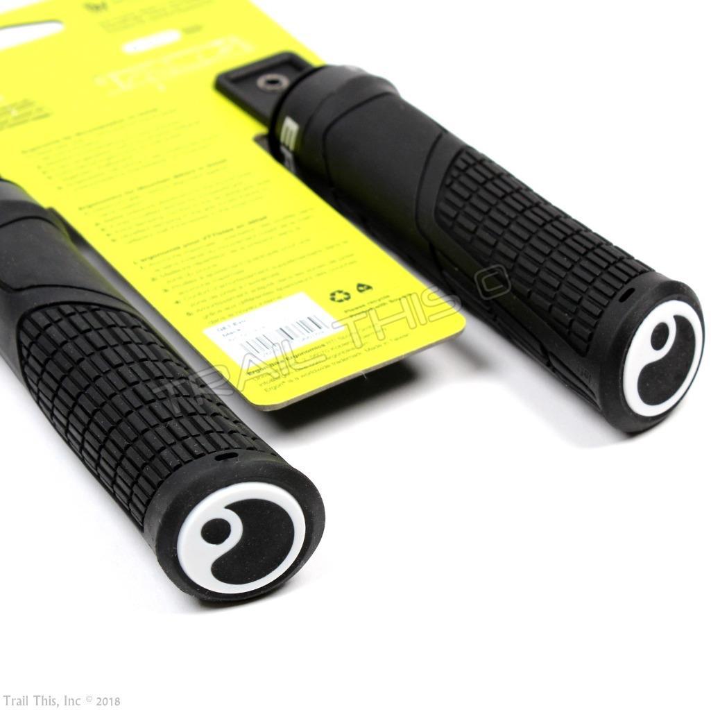 Ergon GE1 Evo Large Ergo Lock-On Handlebar Bike Grips MTB / Enduro Bike – Black