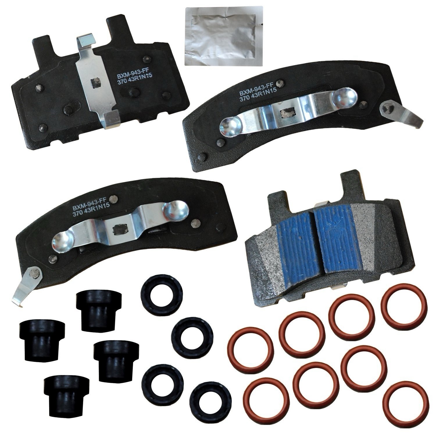 Bendix Premium SBM370 Semi-Metallic Front Brake Pads for Chevy, Dodge, GMC