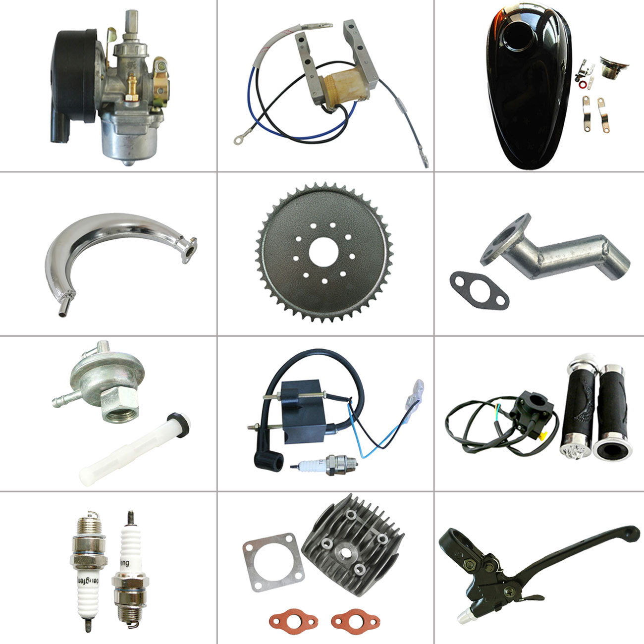 66cc 80cc 2 Stroke 415 chain Engine Motorized Bike Bicycle Parts
