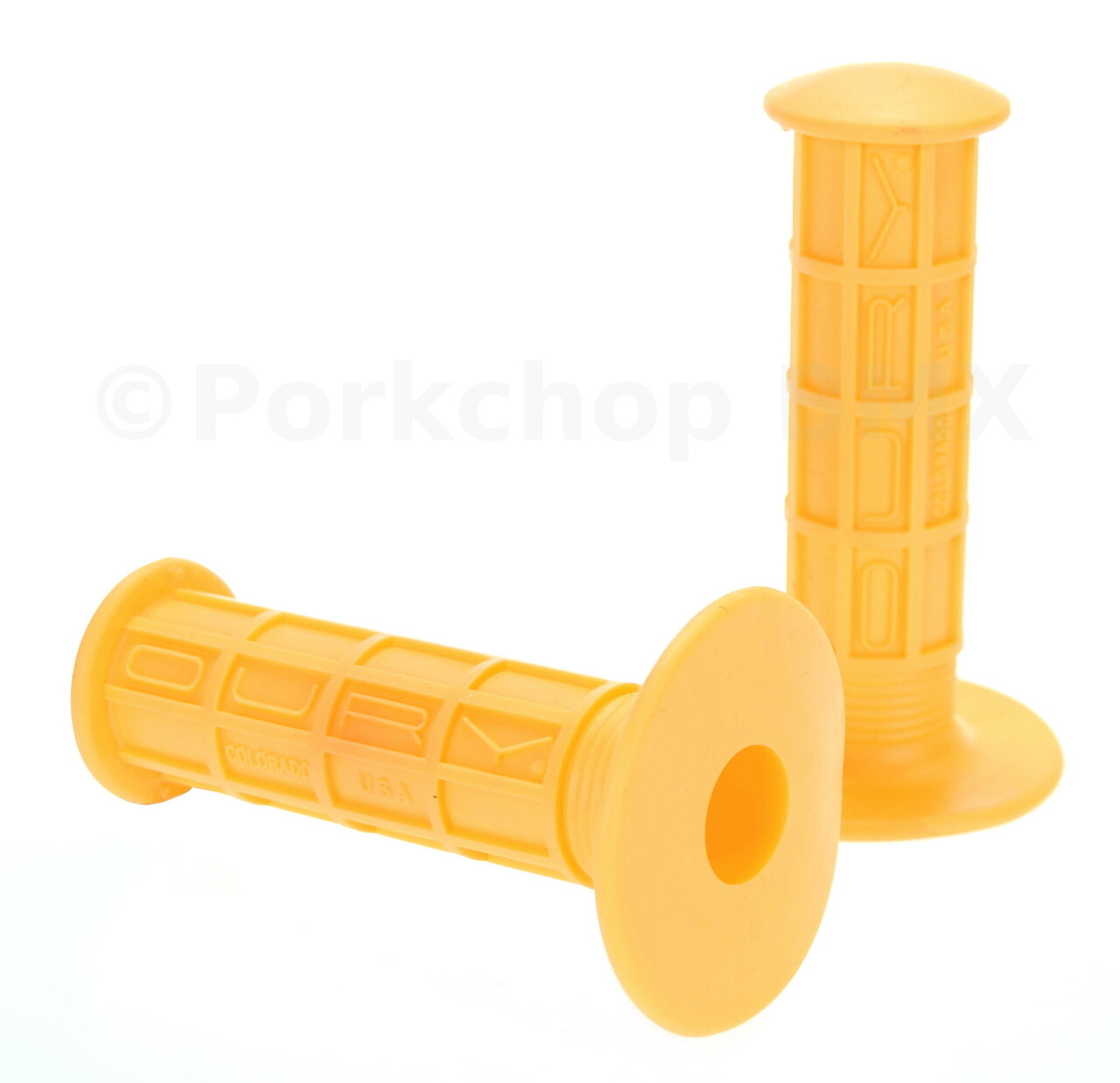 Oury Classic BMX full waffle bicycle grips – YELLOW