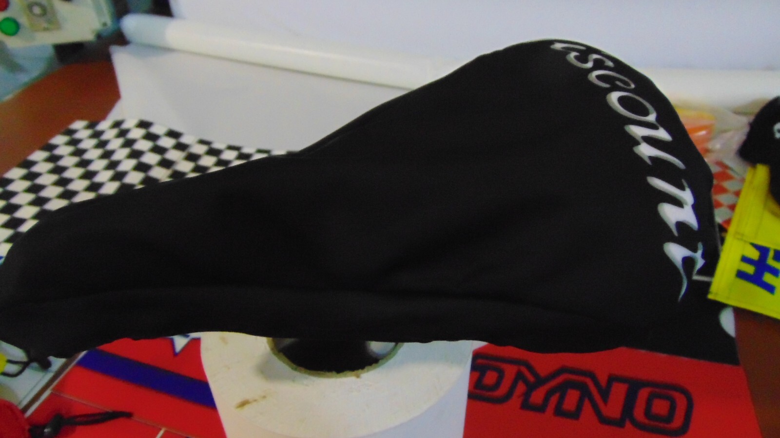 BMX Bicycle Seat Cover Vintage Viscount Bike Saddle Cover Old School BMX Black