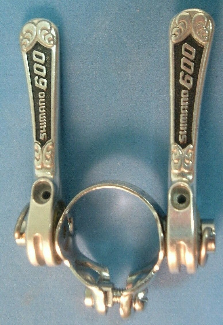Shimano 600 EX Arabesque Road Shifters NEW / NOS -Vintage- 2×5/6/7/8-Spd- Mint+