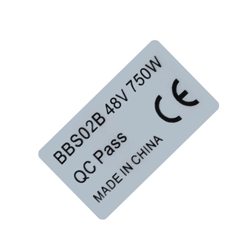 20PCS 36V250W Ebike Sticker for Front Rear Hub Motor Label Tag Electric 3429