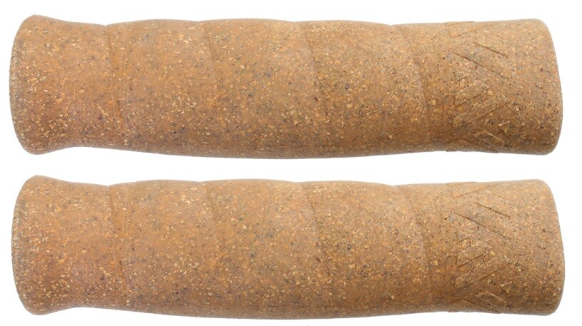 Origin8 Corkie Synthetic Rubber Grip Tan Cork 125mm Vintage Touring Classic