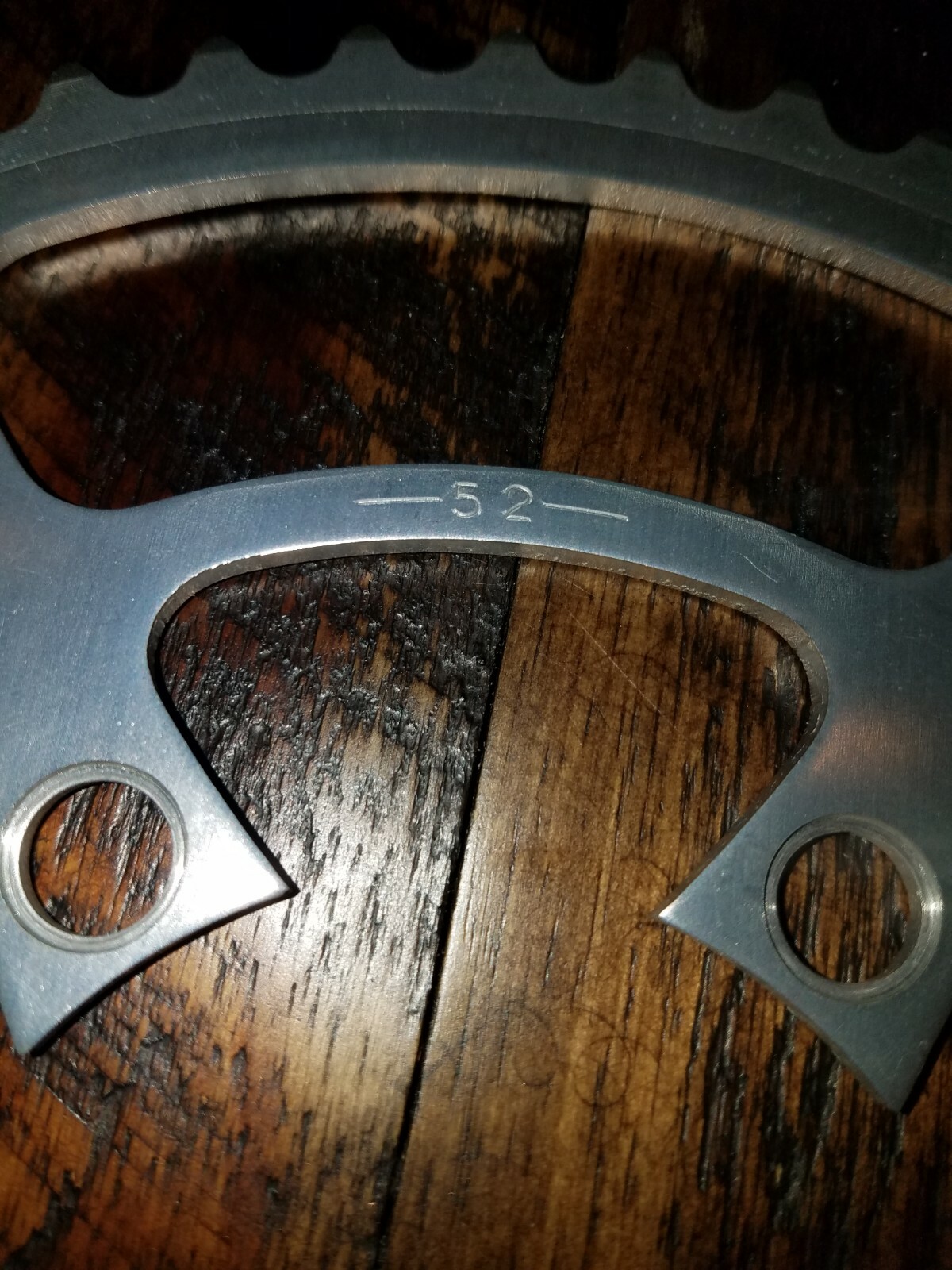 [K] Chainring 52T Road 86 Bcd Vintage Bicycle NOS