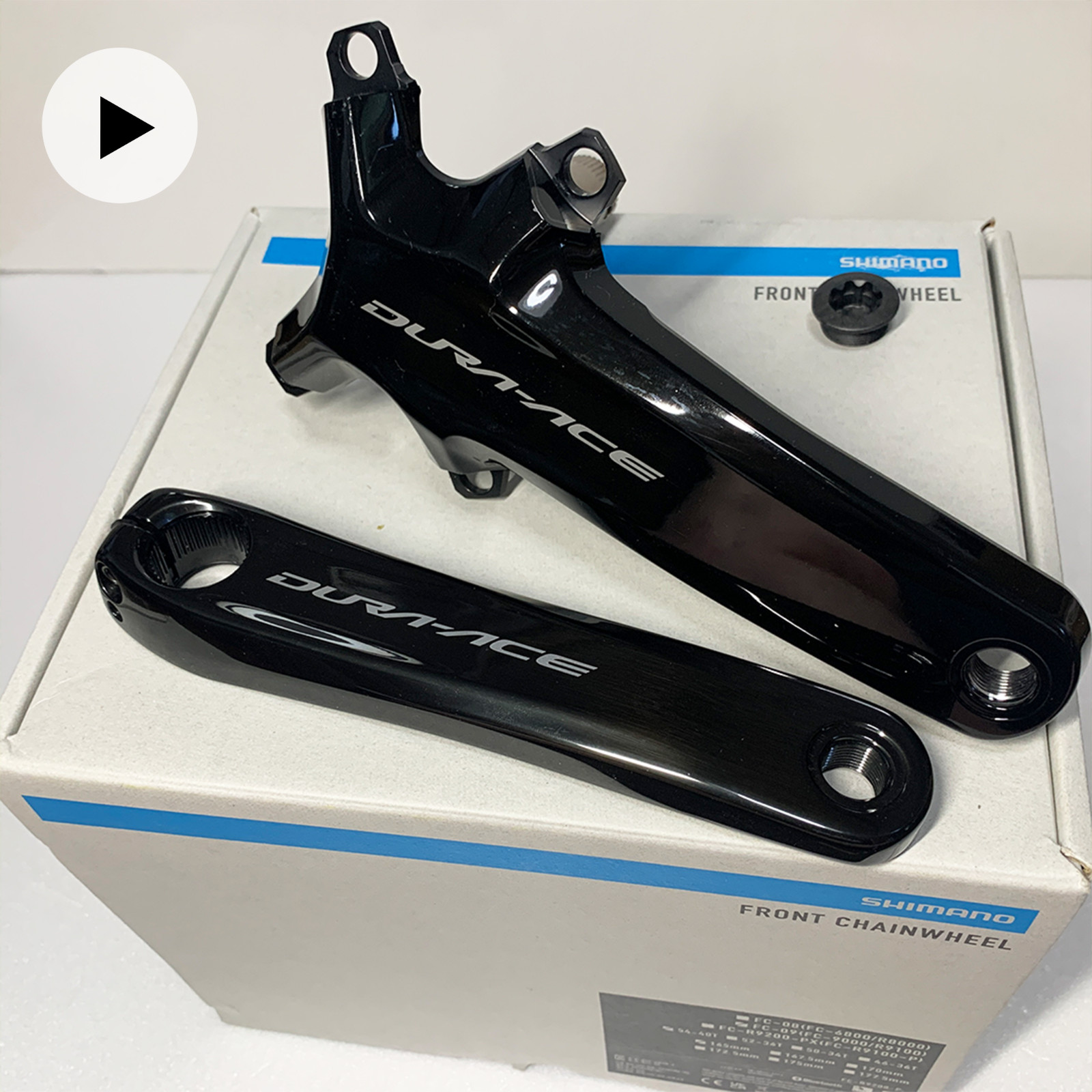 Shimano DURA-ACE FC-09 165mm Crank Arm Set Only New Unused
