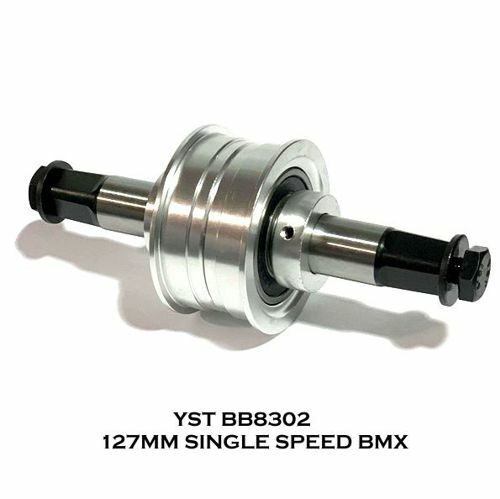 YST BMX American Sealed Bearing Bike Bottom Bracket 127mm Silver Blue Red Gold
