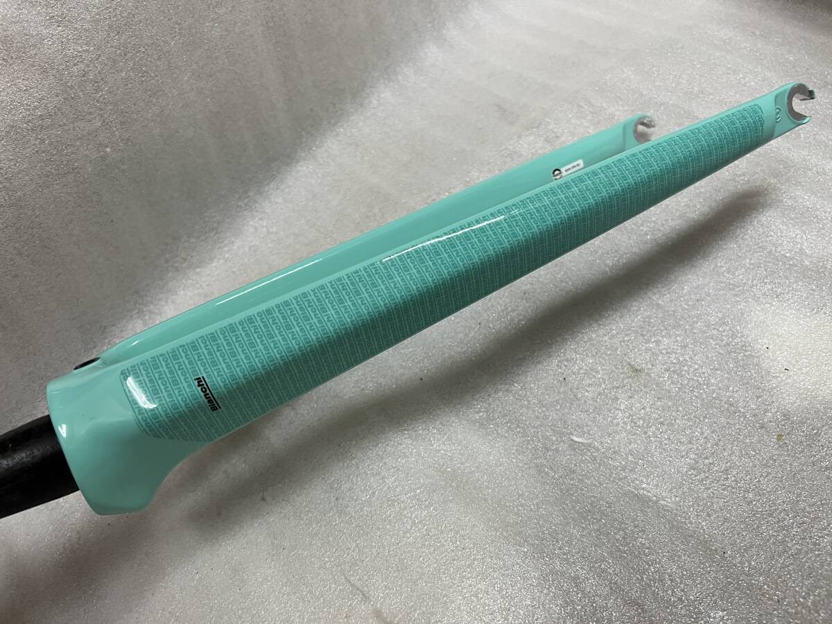 Bianchi Sprint Carbon Fork 700C Rim Brake Tapered 1-1/8″ to 1-1/4″ QR 100mm 45mm