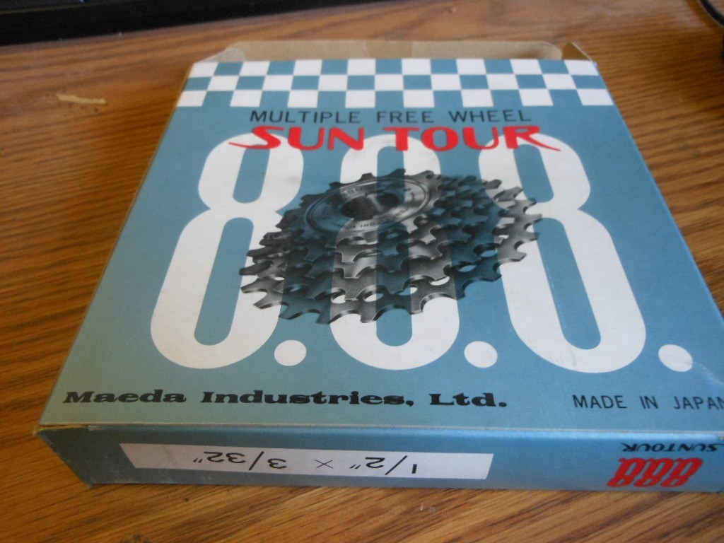 NOS New Old Stock Suntour 888 Multiple Free Wheel 1/2 by 3/32 » 5 Speed 14-30