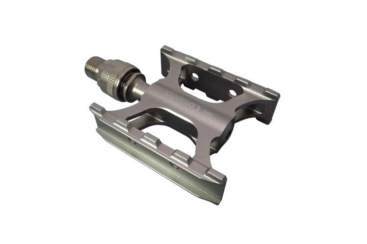 MKS PEDAL MIKASHIMA COMPACT EZY LEFT AND RIGHT SET FOR BROMPTON BLACK /GRAY NEW