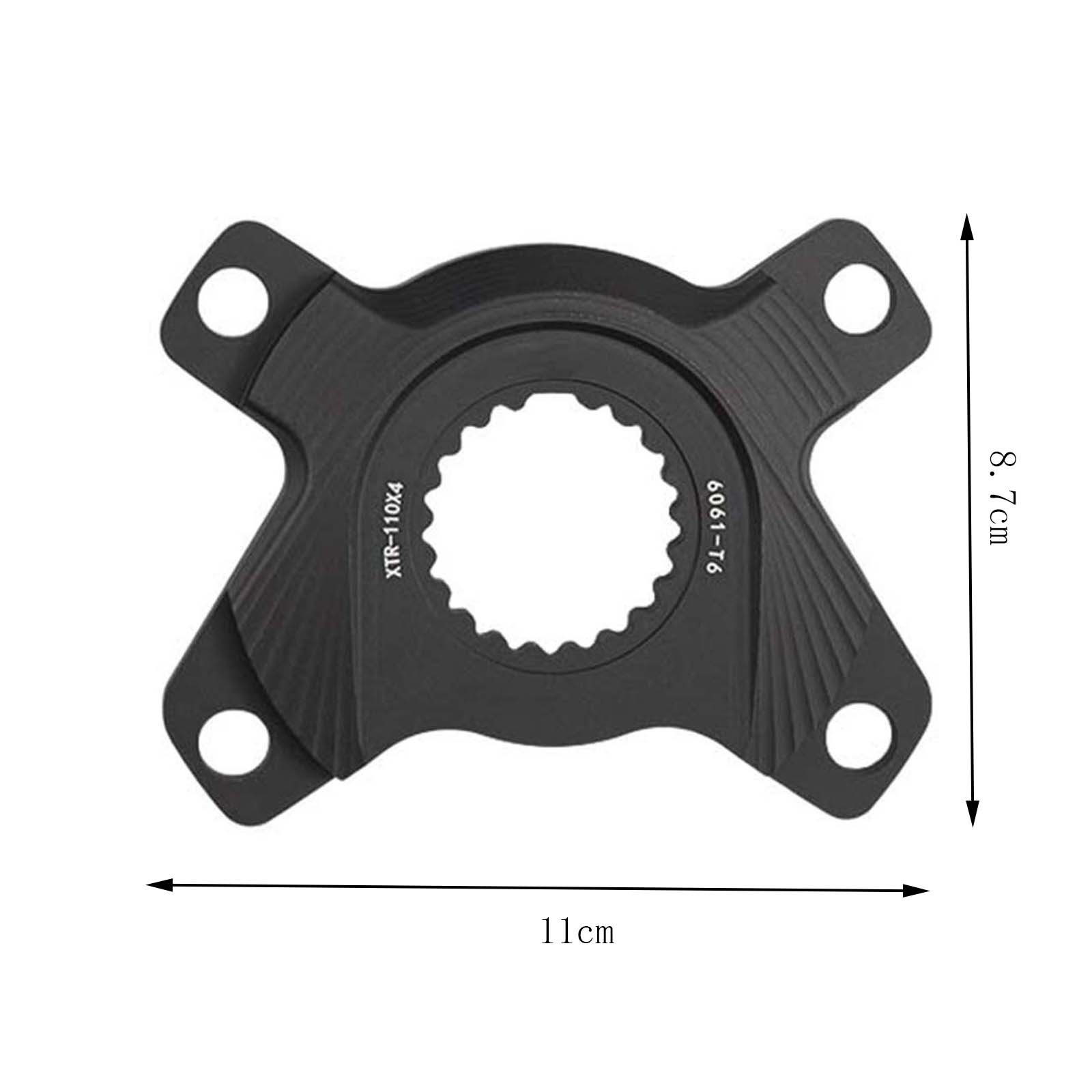Direct Mount Chain Adapter BCD110 4 Bolt Spider for SRAM and Easton Cranks