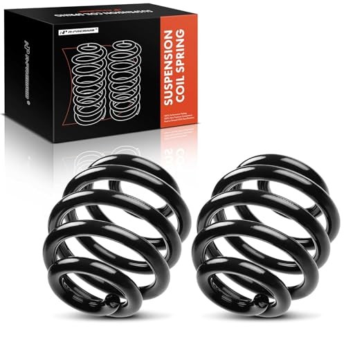 2Pcs Rear Suspension Coil Spring Set Compatible with Audi TT Quattro 8N3 2001