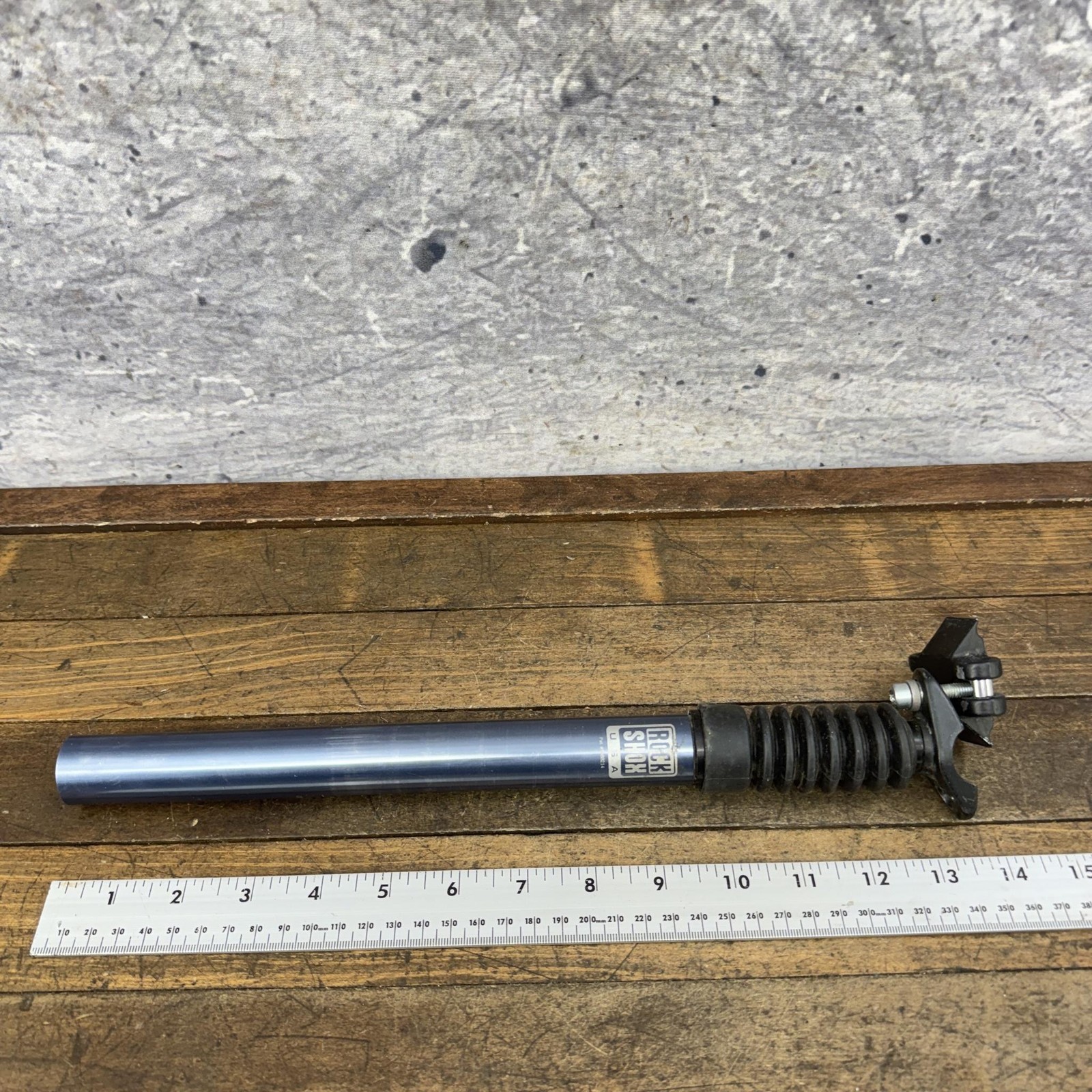 Vintage Rockshox Suspension Seatpost PARTS 27.2mm Silver USA 370g Repair MTB