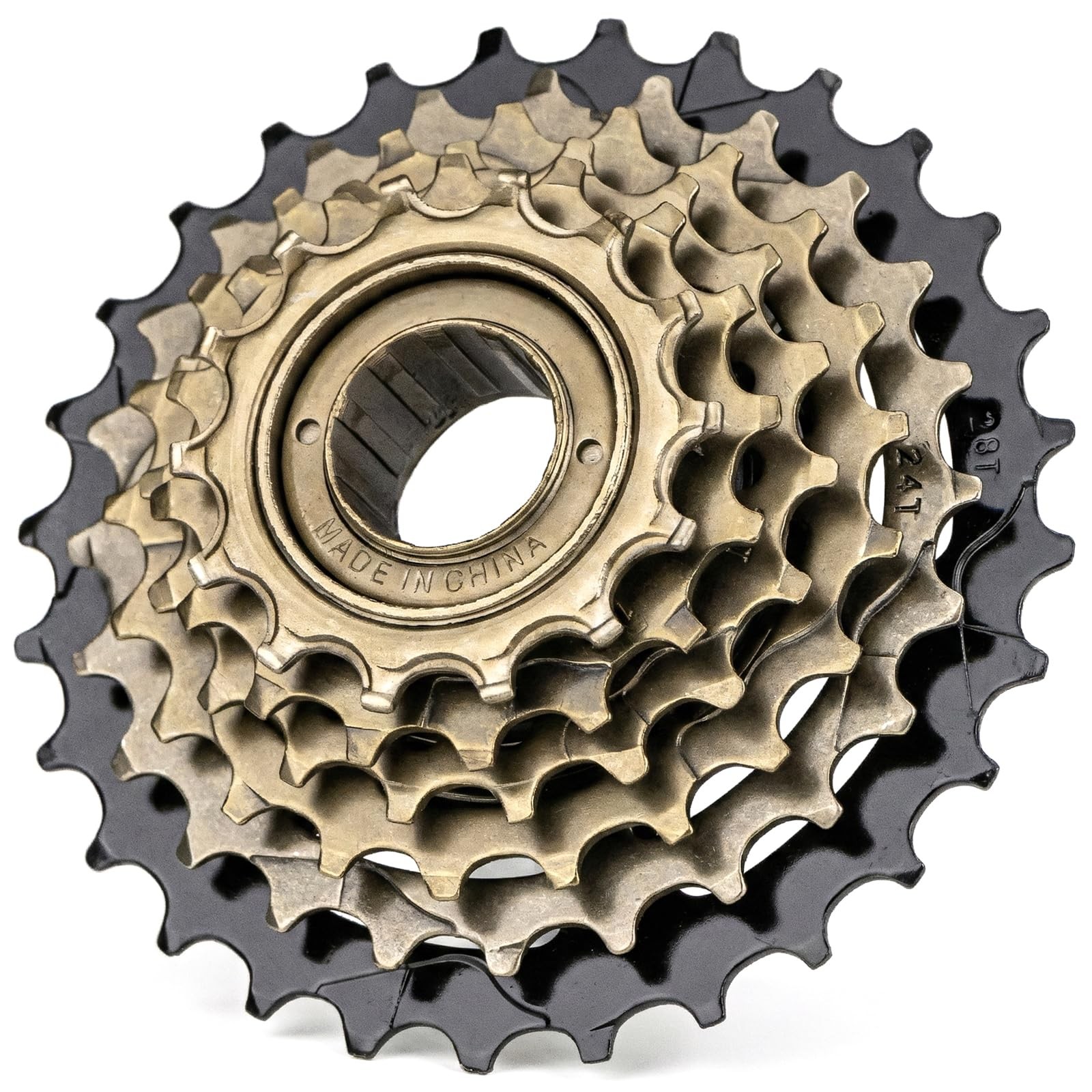 6 Speed Bike Freewheel Multi Freewheel Cog Steel Threaded Flywheel Sprocket