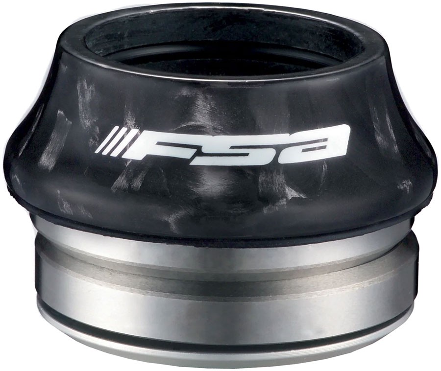 FSA Orbit IS Carbon Integrated Headset – Lightweight, Smooth-Riding, CNC