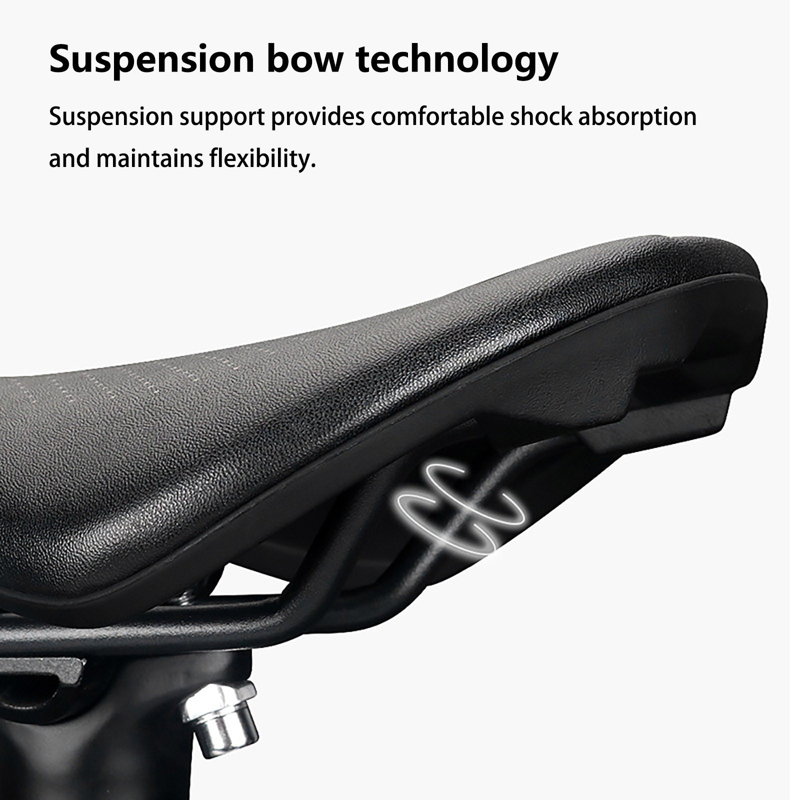 TOSEEK Bicycle Saddles Cushion Hollow Honeycomb Cycling Racing Road Bike Seats