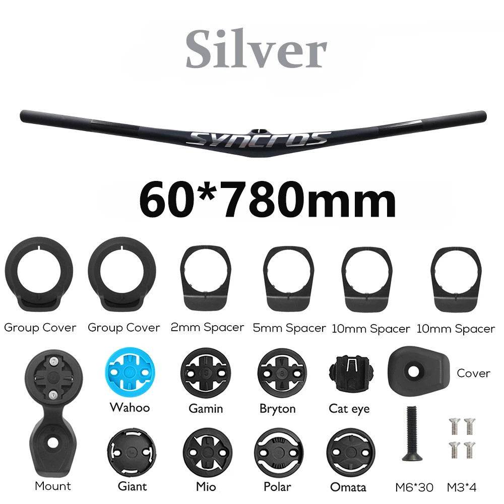 Carbon MTB Integrated Cockpit Handlebar Lightweight Enduro Bike Riser Flats Bar