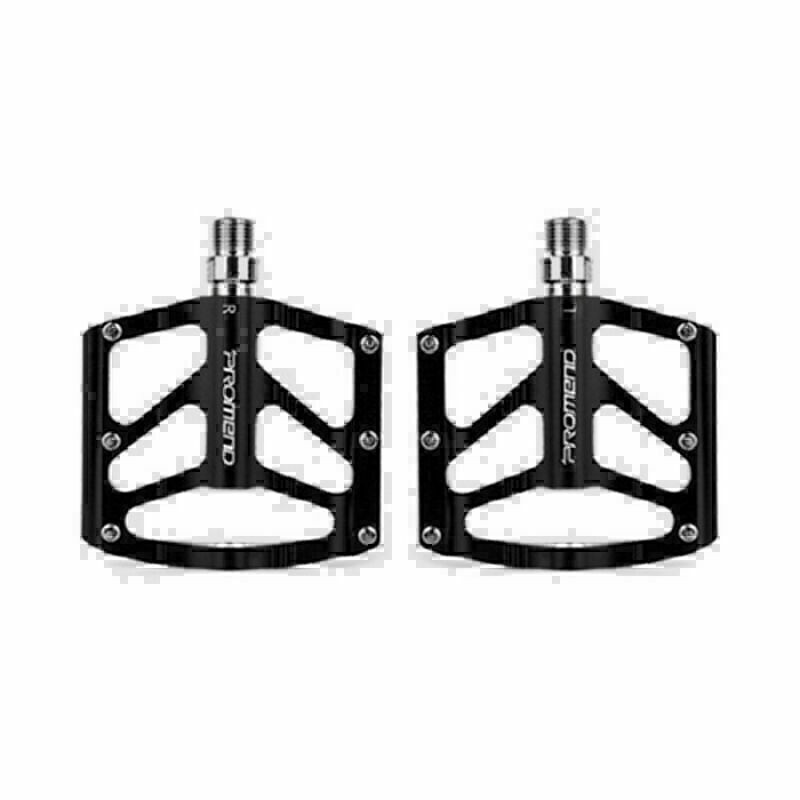PROMEND Aluminum Flat Bicycle Pedal Wide MTB Road Bike Pedal Sealed 3 Bearing