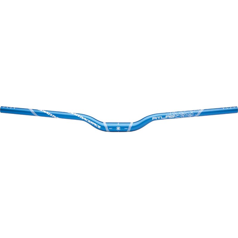 RaceFace Atlas Riser Handlebar, 31.8 x 785mm 1-1/4″ Rise Blue