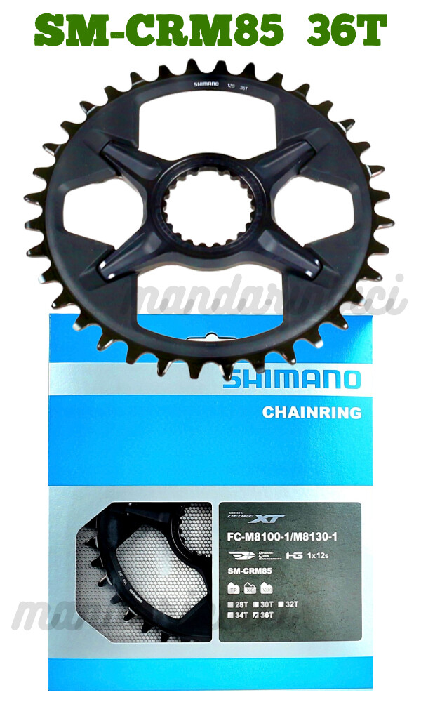 Shimano Deore XT SM-CRM85 Direct Mount FC-M8100/M8120/M8130 Chaining NIB (36T)