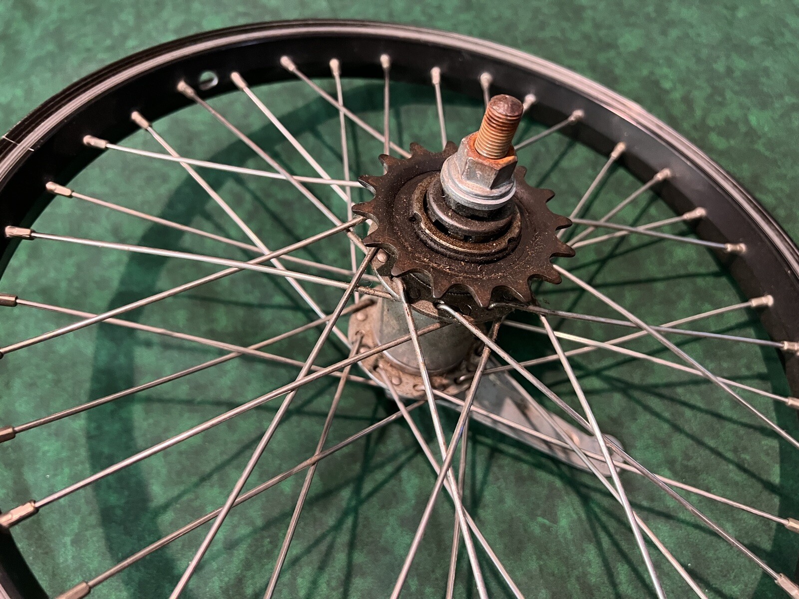 Vintage 80’s Old School BMX SHIMANO CB-E110 COASTER BRAKE REAR & 13in Wheel JPN