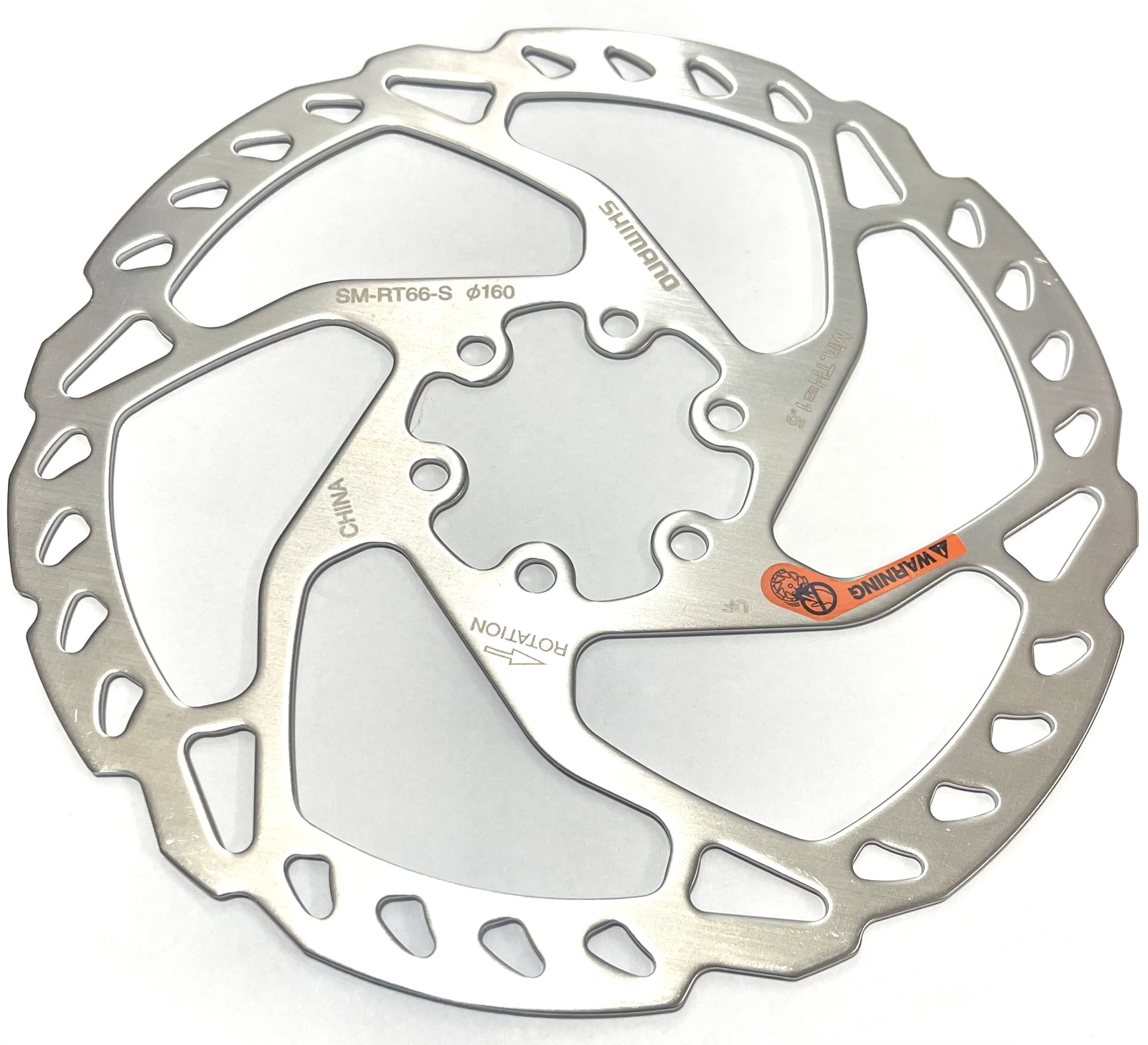 Shimano SLX SM-RT66-S Disc Brake 160mm 6-bolt Rotor, Made In China, NIB, 1pc