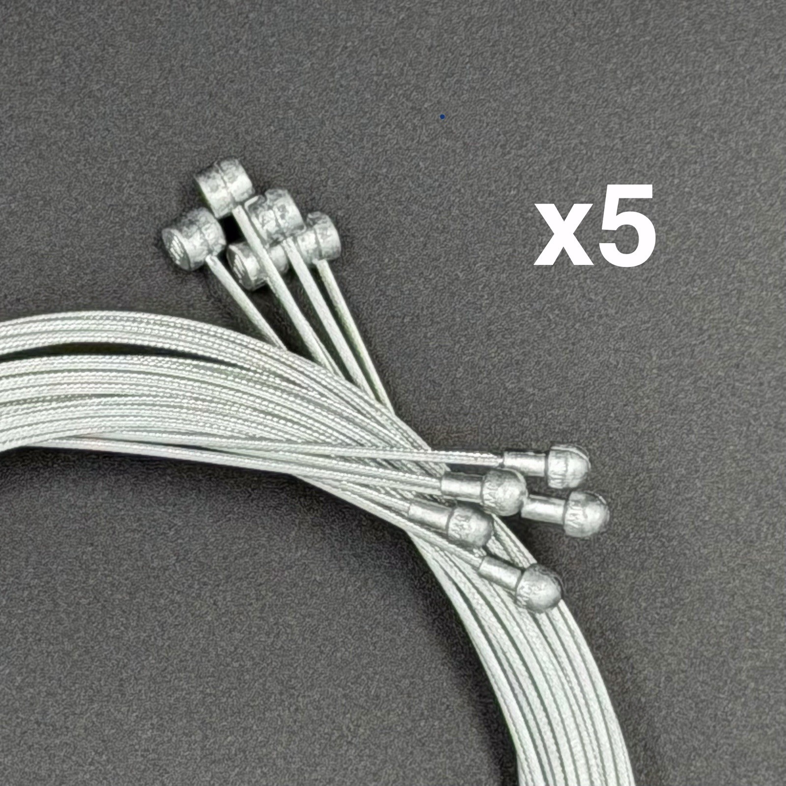x5 Bike Brake Cable Kit Extra Long MTB Road BMX Universal Replacement Tandem